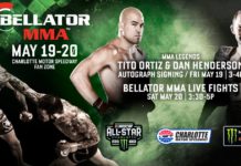 Monster Energy Bellator MMA Fight Series Heads To Charlotte Motor Speedway for NASCAR All-Star Race Bellator MMA NASCAR Charlotte