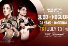 JULIA BUDD DEFENDS HER WORLD TITLE AGAINST UNDEFEATED TALITA NOGUEIRA AT BELLATOR 202